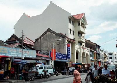 Vibrant: King’s Street is home to Penang’s Little India.