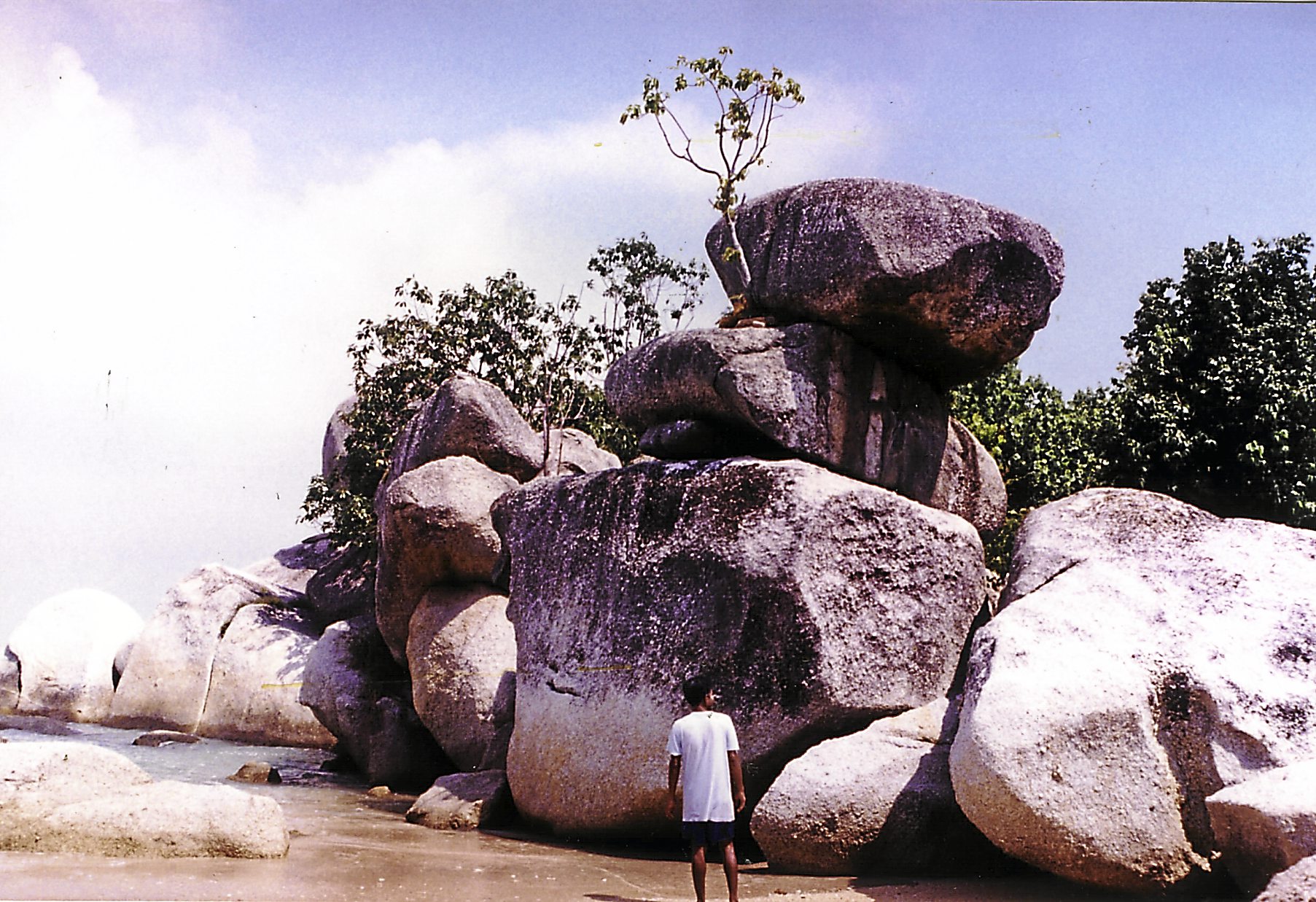 April 1999 The balancing rocks.
