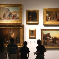 "Orientalist Paintings" exhibition at the Islamic Arts Museum Malaysia (IAMM). Need pics of the exhibition and people looking at art. AZLINA ABDULLAH/The Star