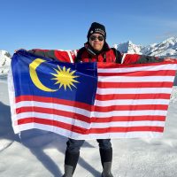 At Brown Station, Antarctica.